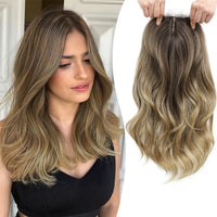 Ash Brown to Blonde Ombre