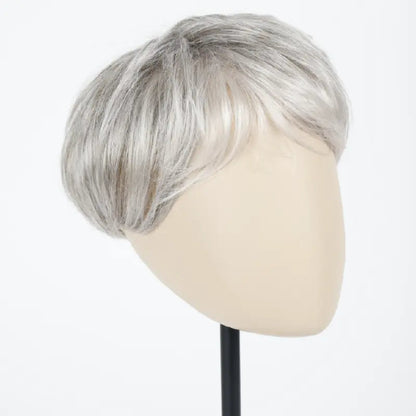 🔥Short Pixie Cut Human Hair Topper with Bangs for Women