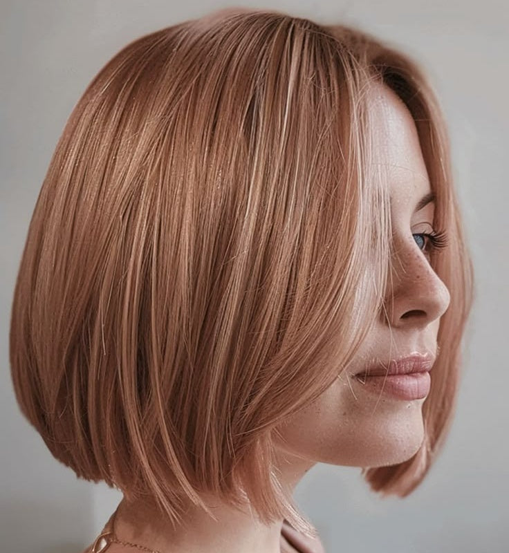 🔥Straight Hair Topper for Crown Thinning – Natural Coverage at the Crown