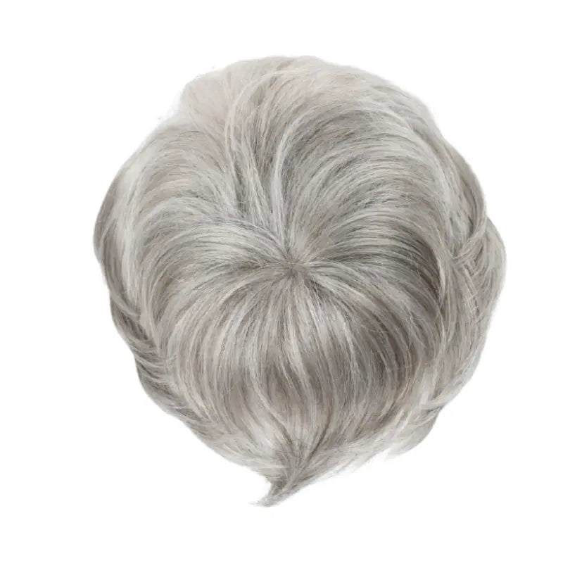 🔥Short Pixie Cut Human Hair Topper with Bangs for Women