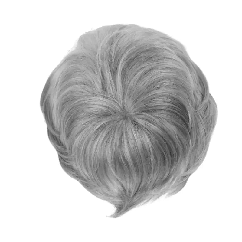 🔥Short Pixie Cut Human Hair Topper with Bangs for Women