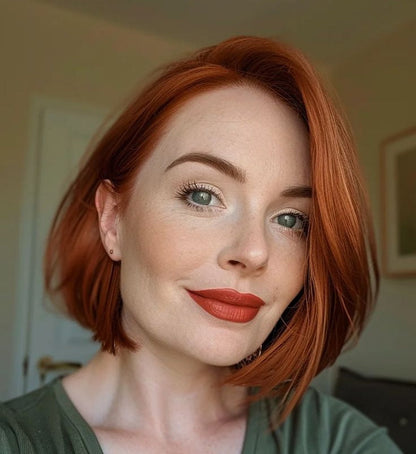🔥Straight Hair Topper for Crown Thinning – Natural Coverage at the Crown